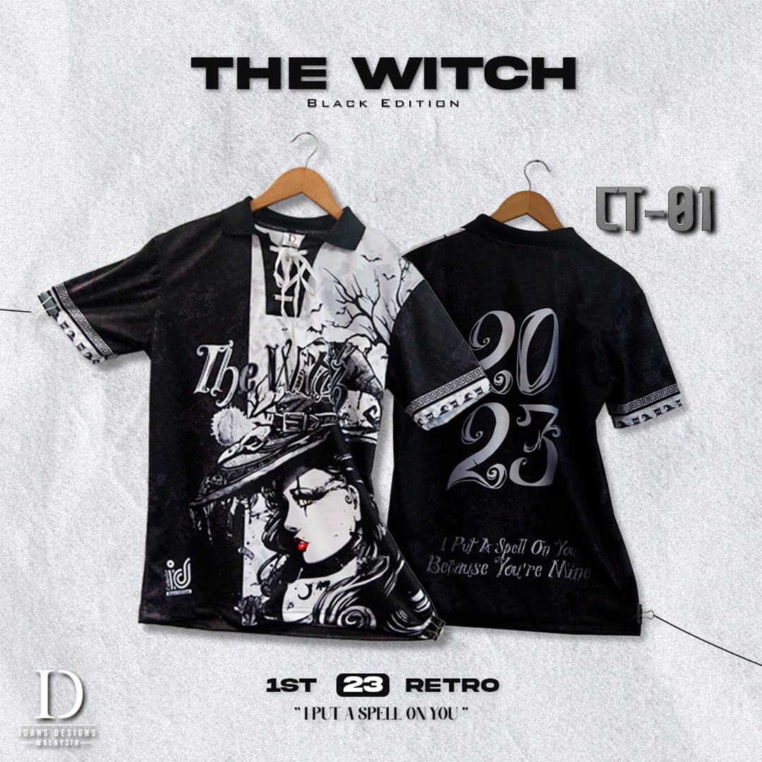 THE WITCH - RETRO LACE UP CT01