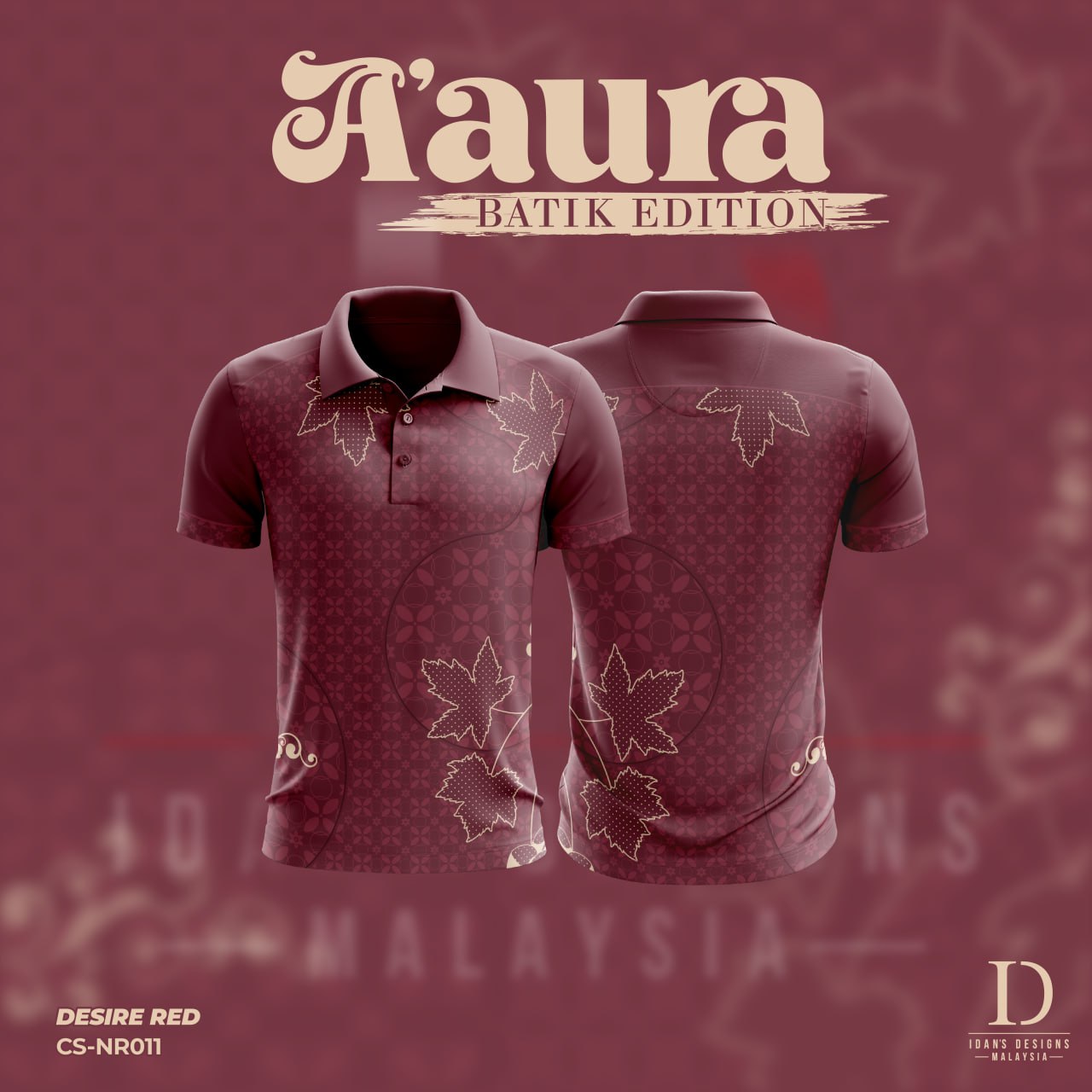 BATIK A'AURA DESIRE RED - NR011