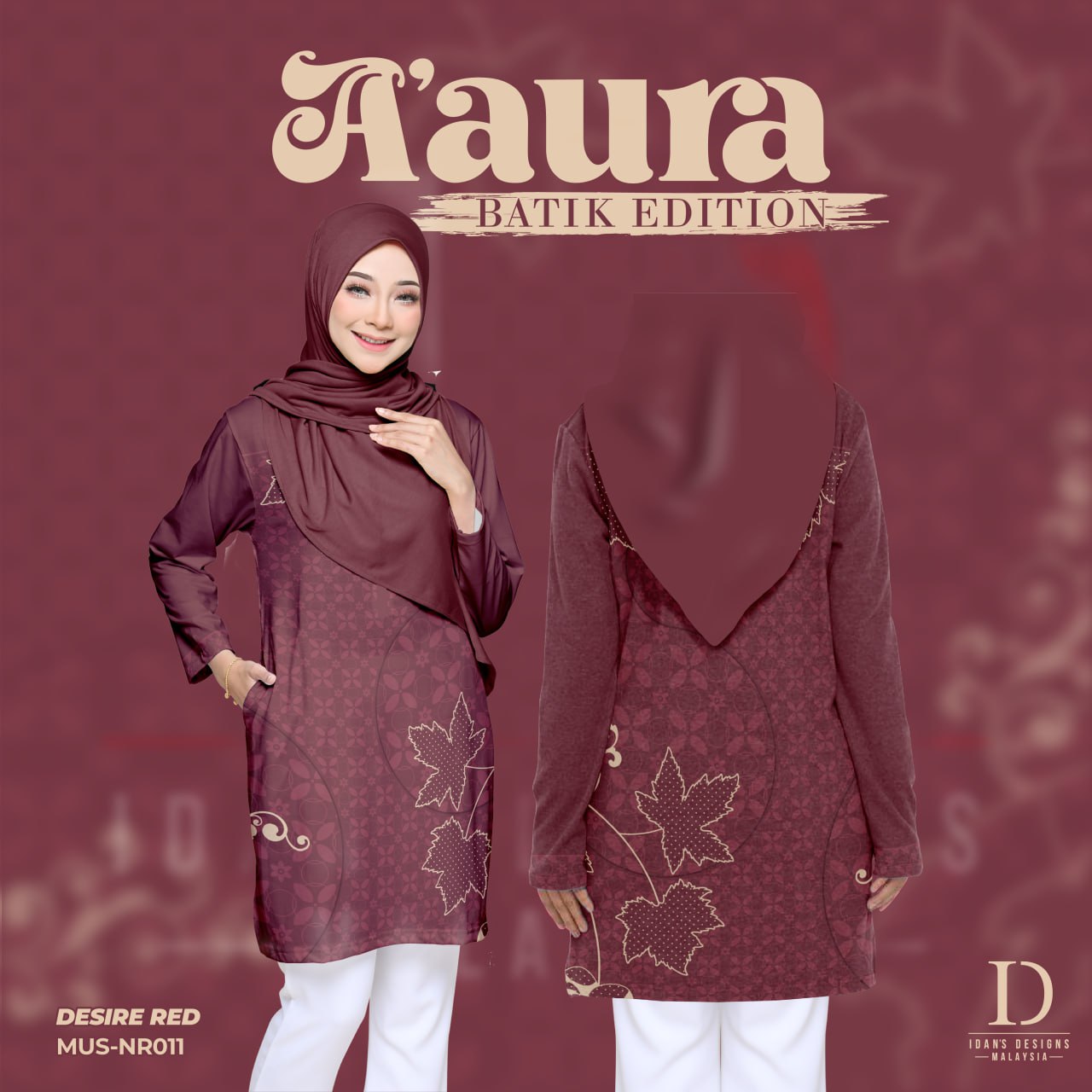 BATIK A'AURA DESIRE RED - NR011
