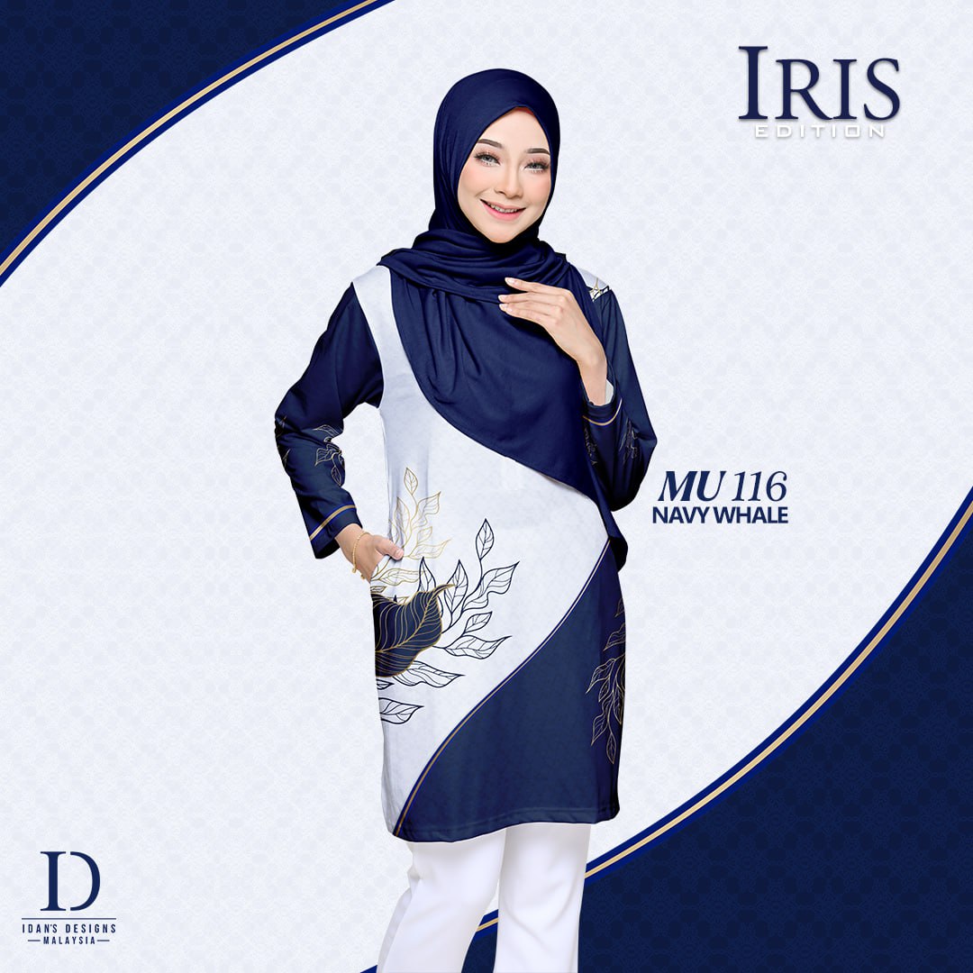 IRIS MU116 KIDS - NAVY WHALE