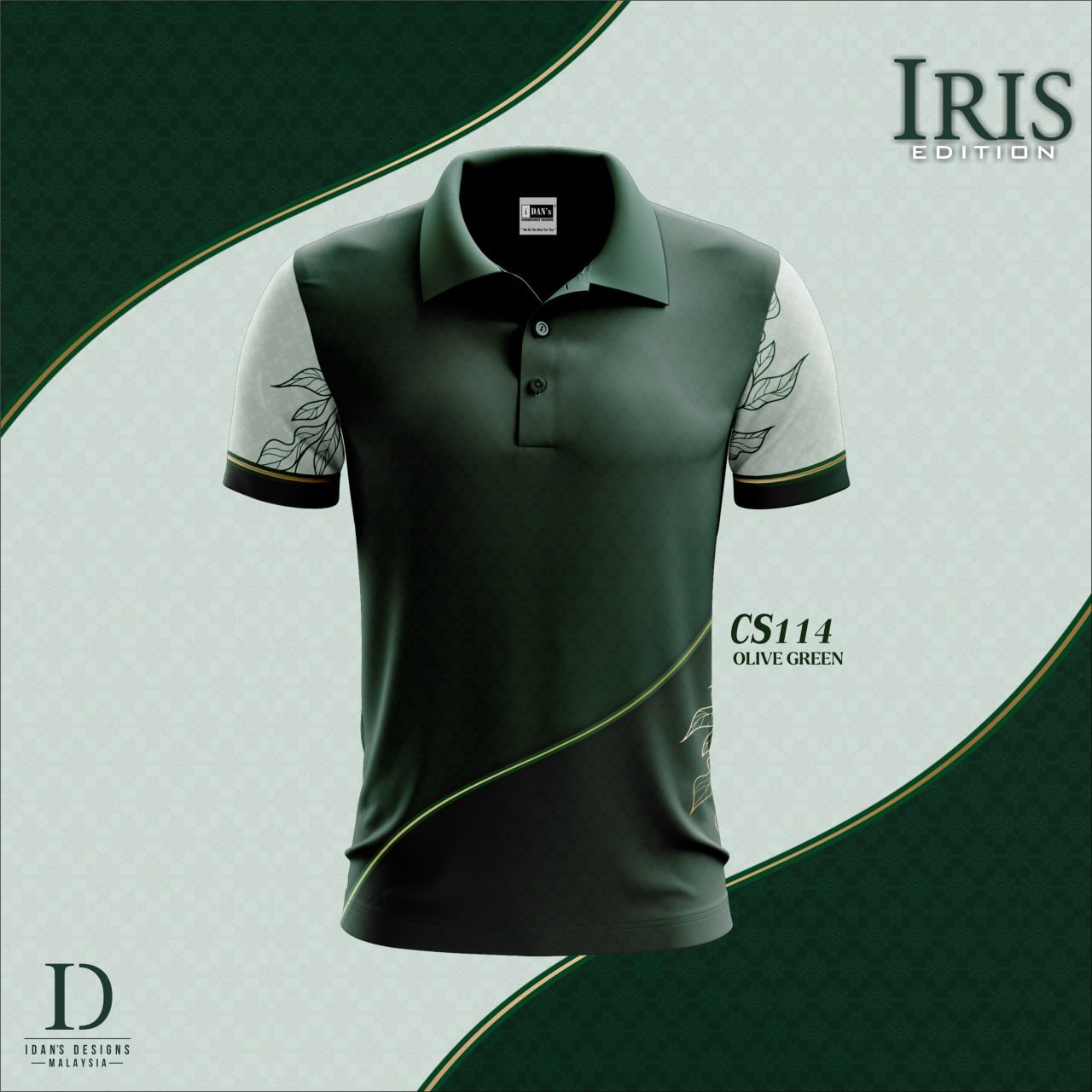 IRIS CS114 KIDS - OLIVE GREEN