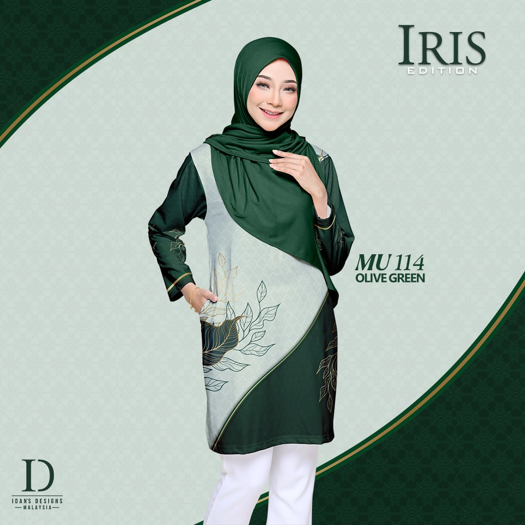 IRIS MU114 KIDS - OLIVE GREEN