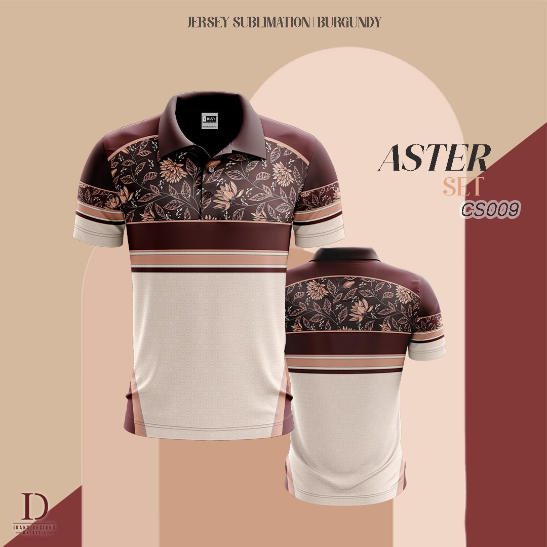 ASTER CS009 KIDS - BURGUNDY