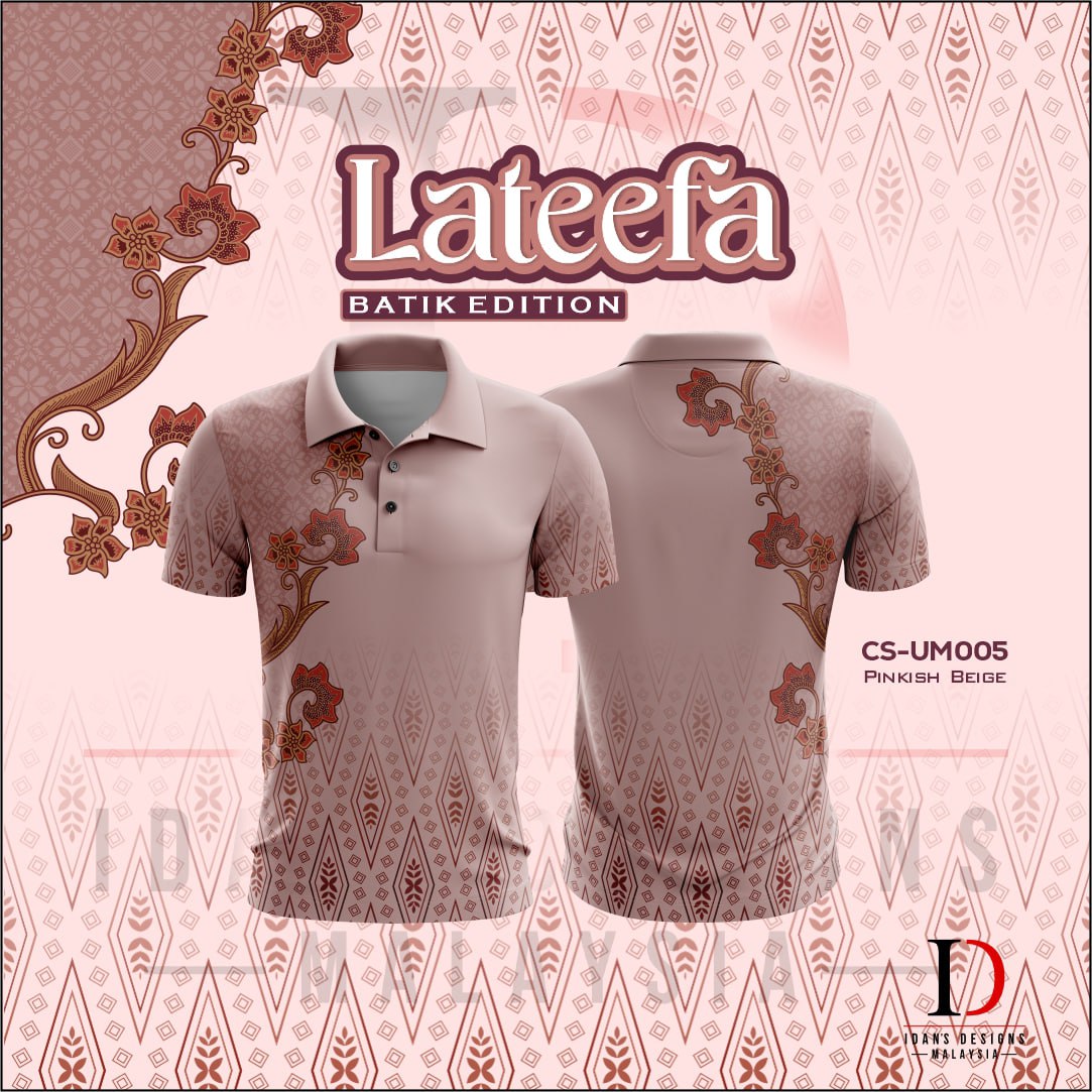 BATIK EDITION LATEEFA PINKISH BEIGE - UM005