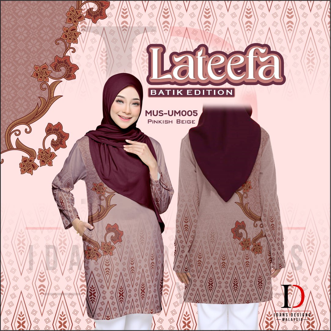 BATIK EDITION LATEEFA PINKISH BEIGE - UM005