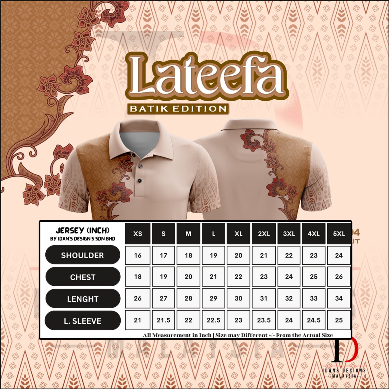 BATIK EDITION LATEEFA HAZELNUT - UM004