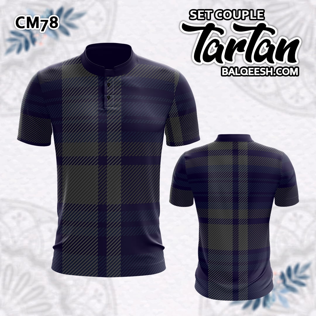 TARTAN NAVY (KIDS) - CM78 / MU78