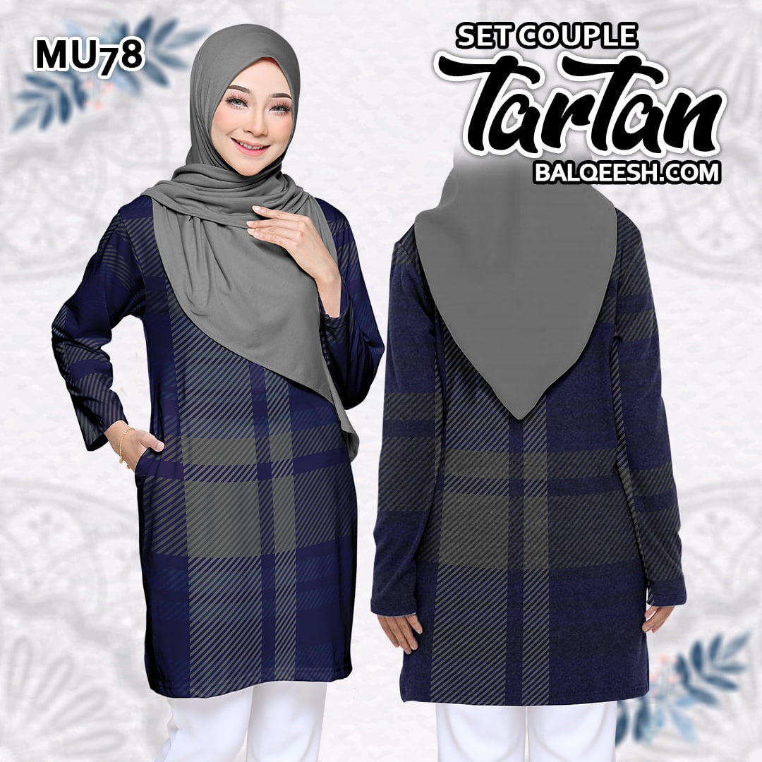 TARTAN NAVY (KIDS) - CM78 / MU78