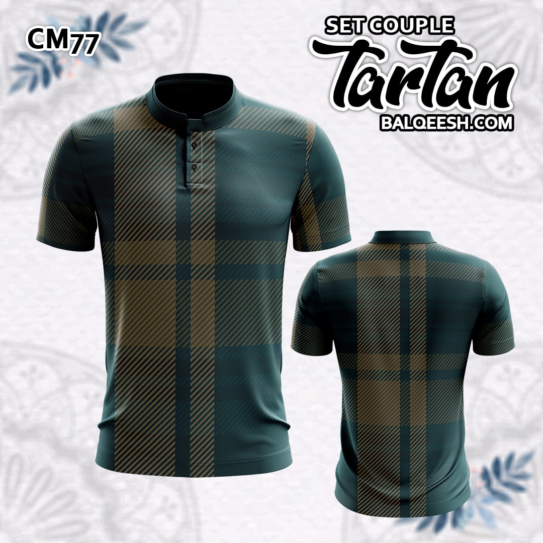 TARTAN GREEN (KIDS) - CM77 / MU77