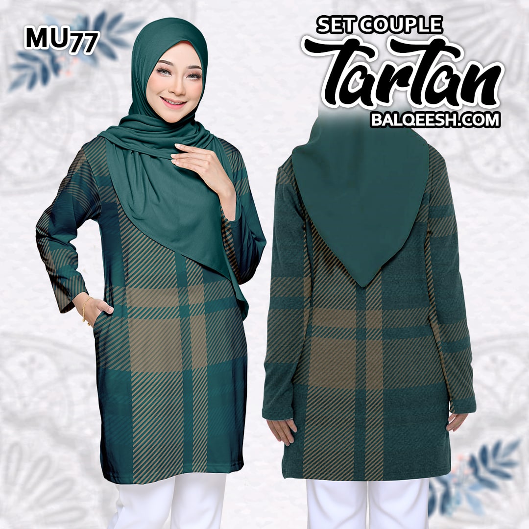 TARTAN GREEN (KIDS) - CM77 / MU77