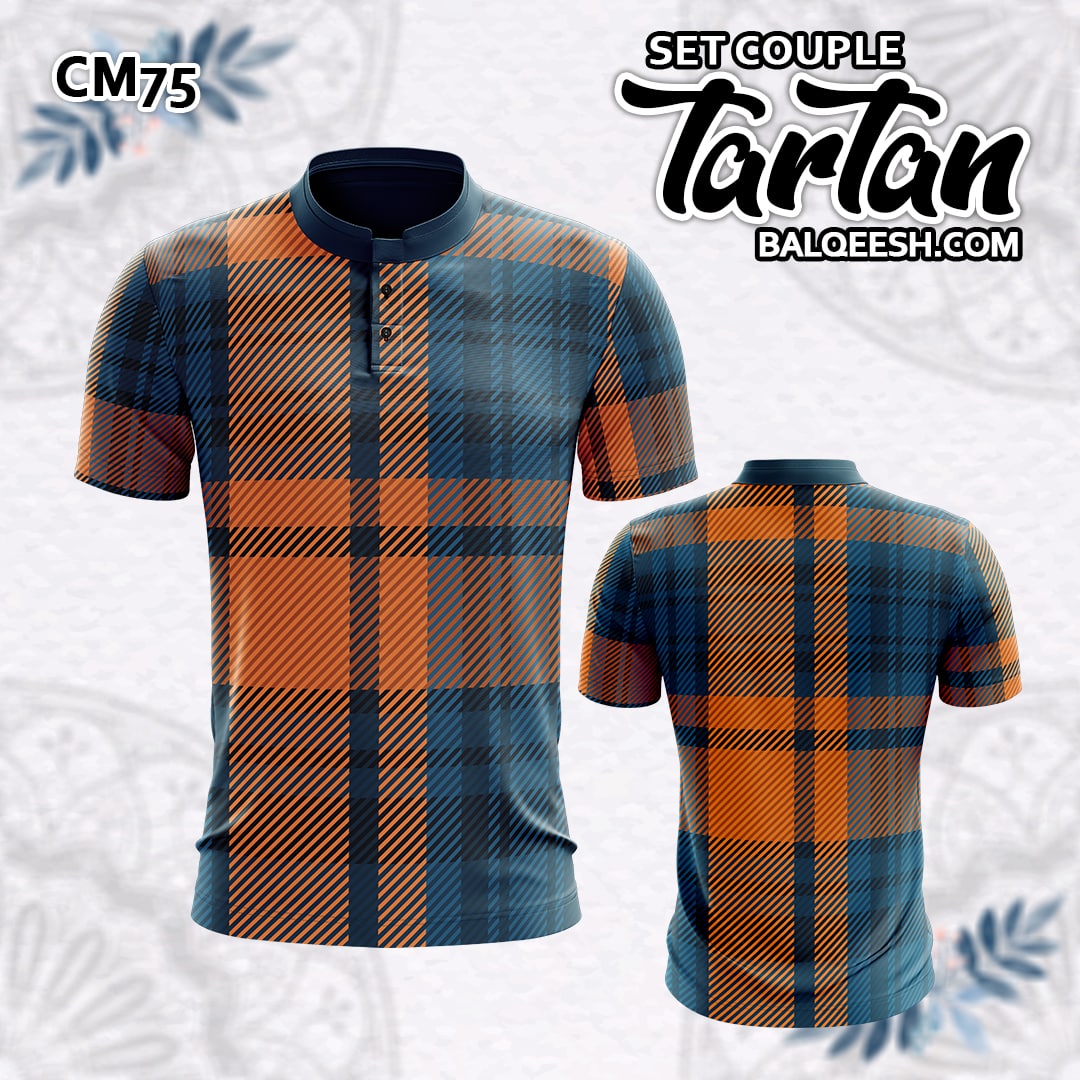 TARTAN ORANGE - CM75 / MU75