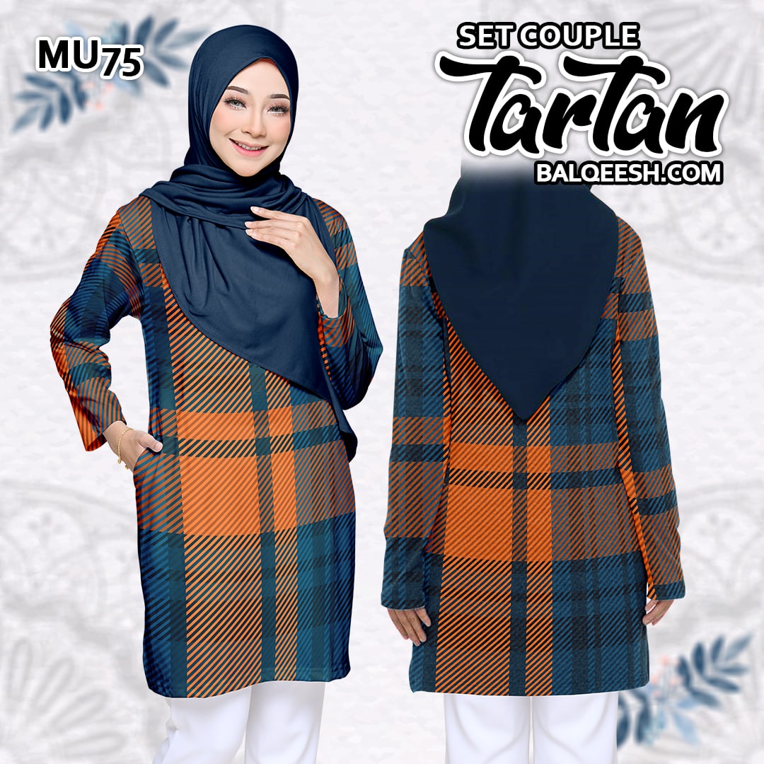 TARTAN ORANGE - CM75 / MU75