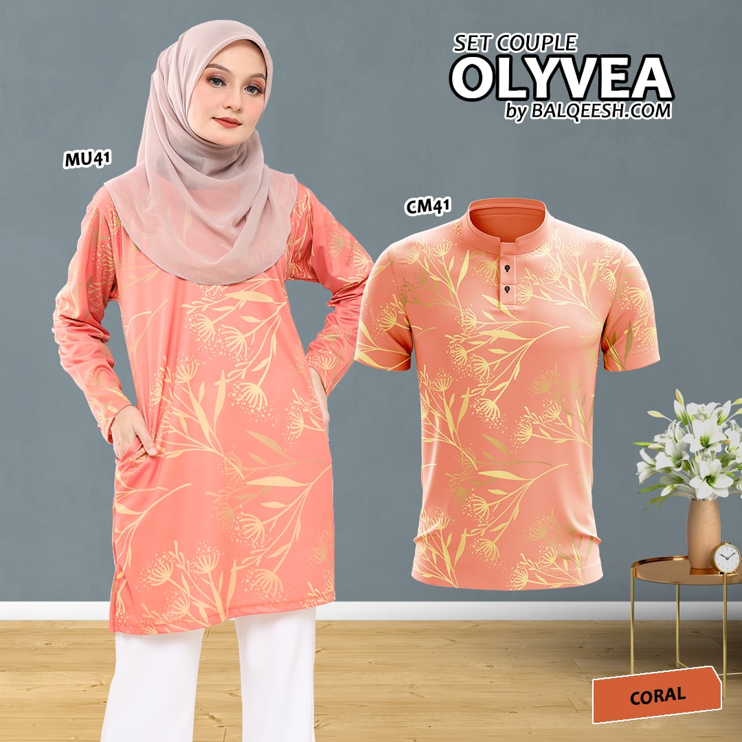 OLYVEA (KIDS) CORAL- CM41 / MU41