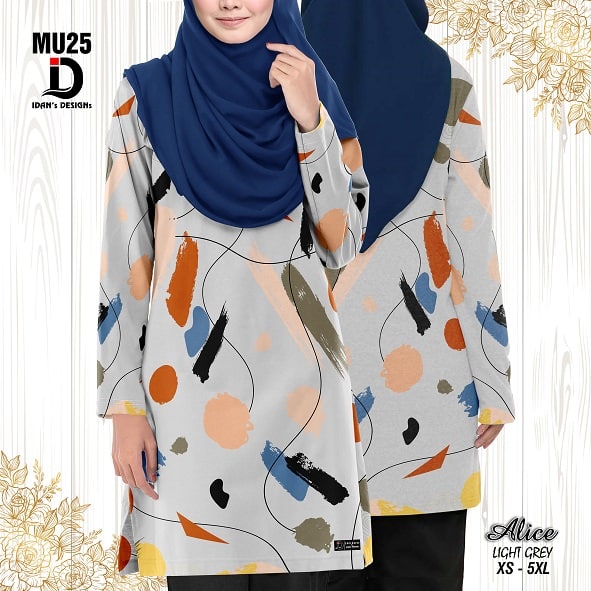 (KIDS) ALICE LIGHT GREY - CS25