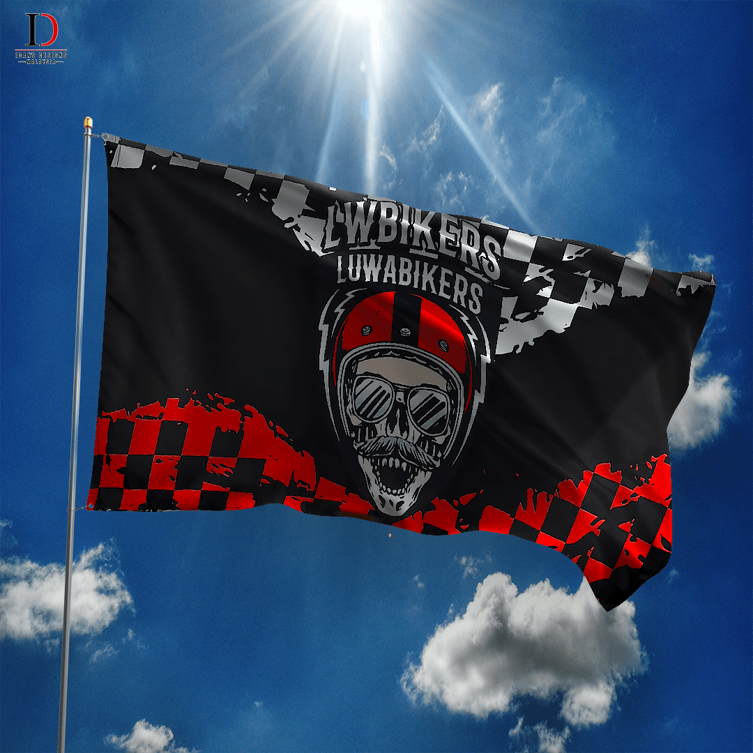 SQUARE FLAG - LUWA BIKERS