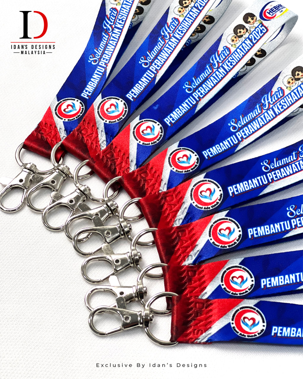 KEYCHAIN LANYARD ( 2 SIDE )