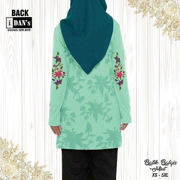 BATIK BALQIS (MINT) -  MU04