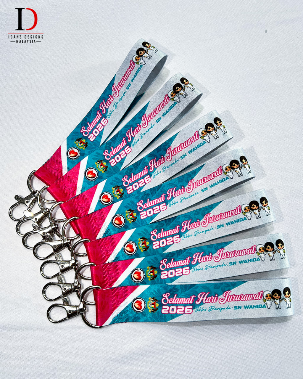 KEYCHAIN LANYARD (2 SIDE)