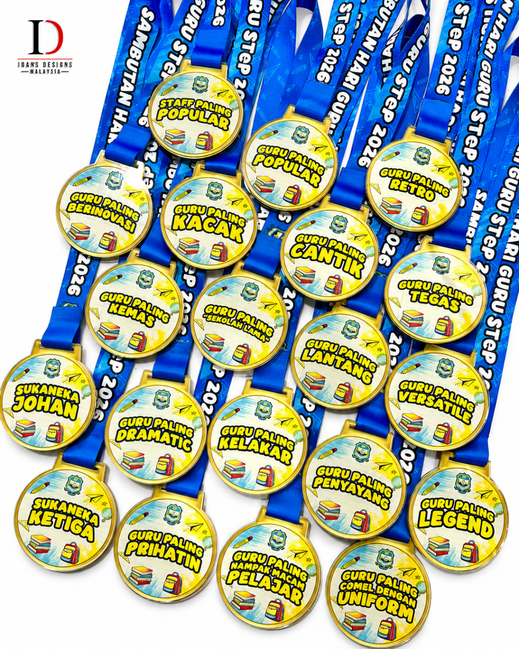 ACRYLIC MEDAL 015 (GLOSSY)