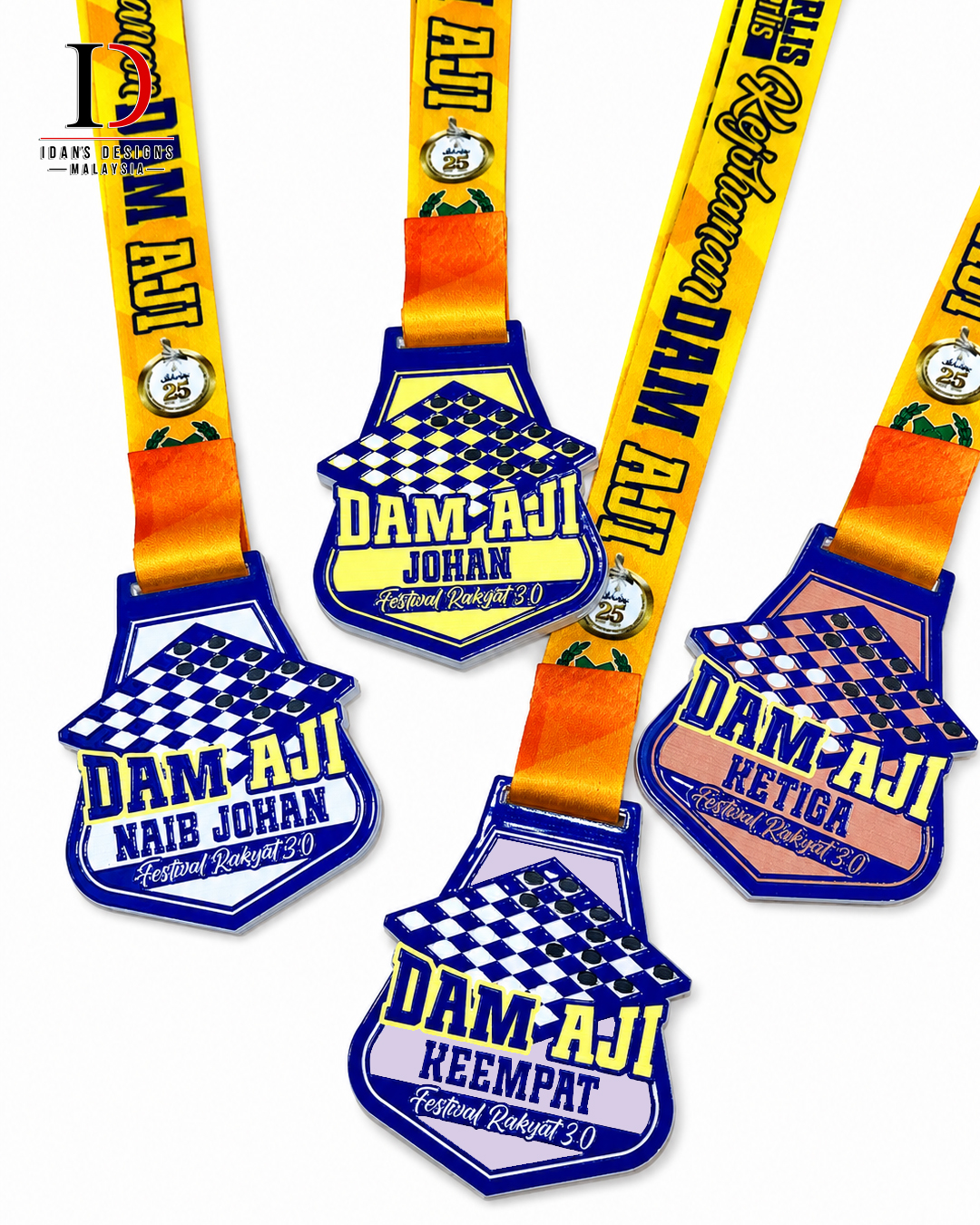 ACRILIC MEDAL 017 (EMBOSS)