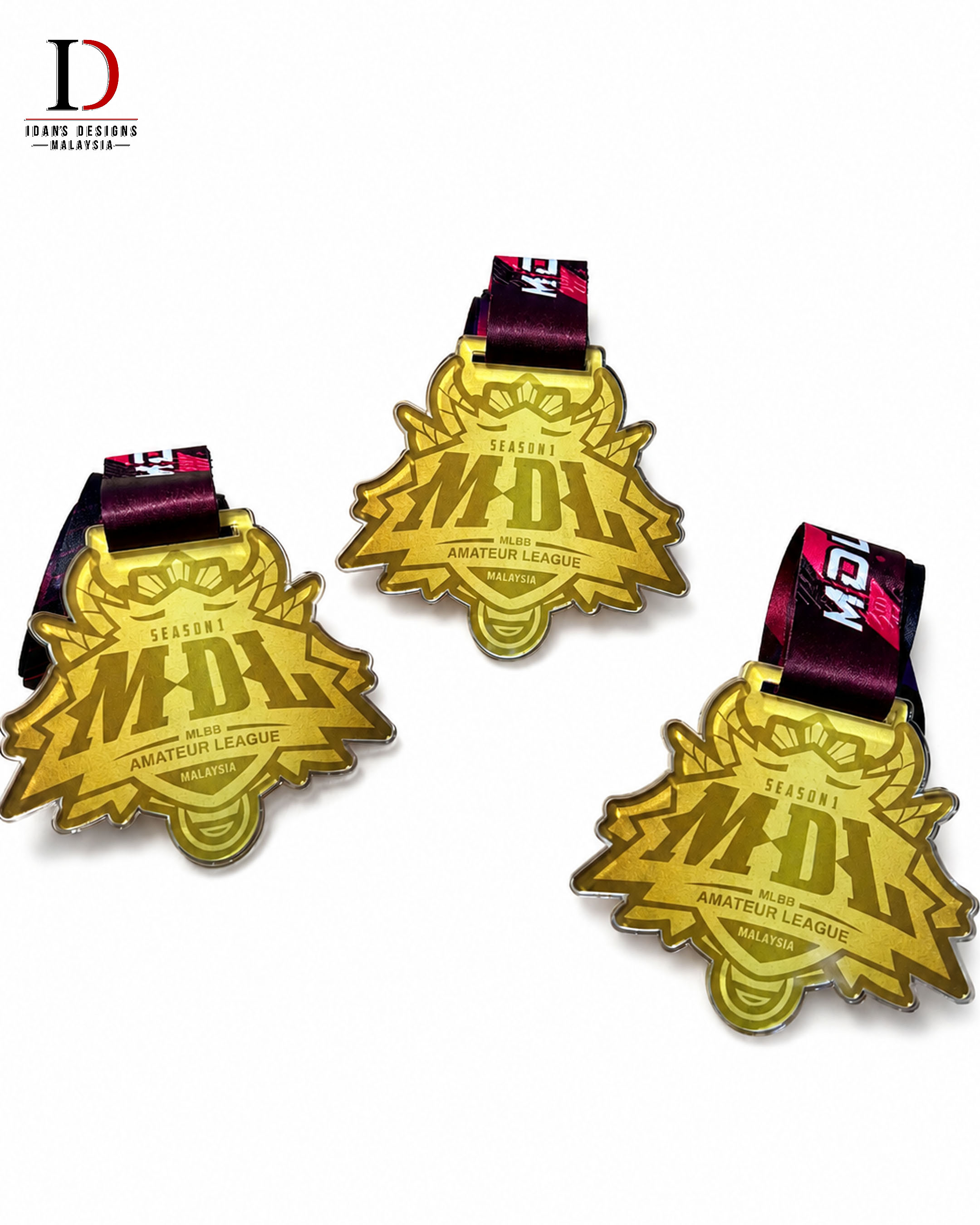 ACRYLIC MEDAL 021 (GLOSSY)