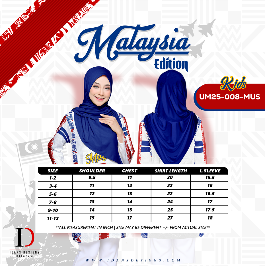 MALAYSIA UM25 - 008 KIDS MUSLIMAH