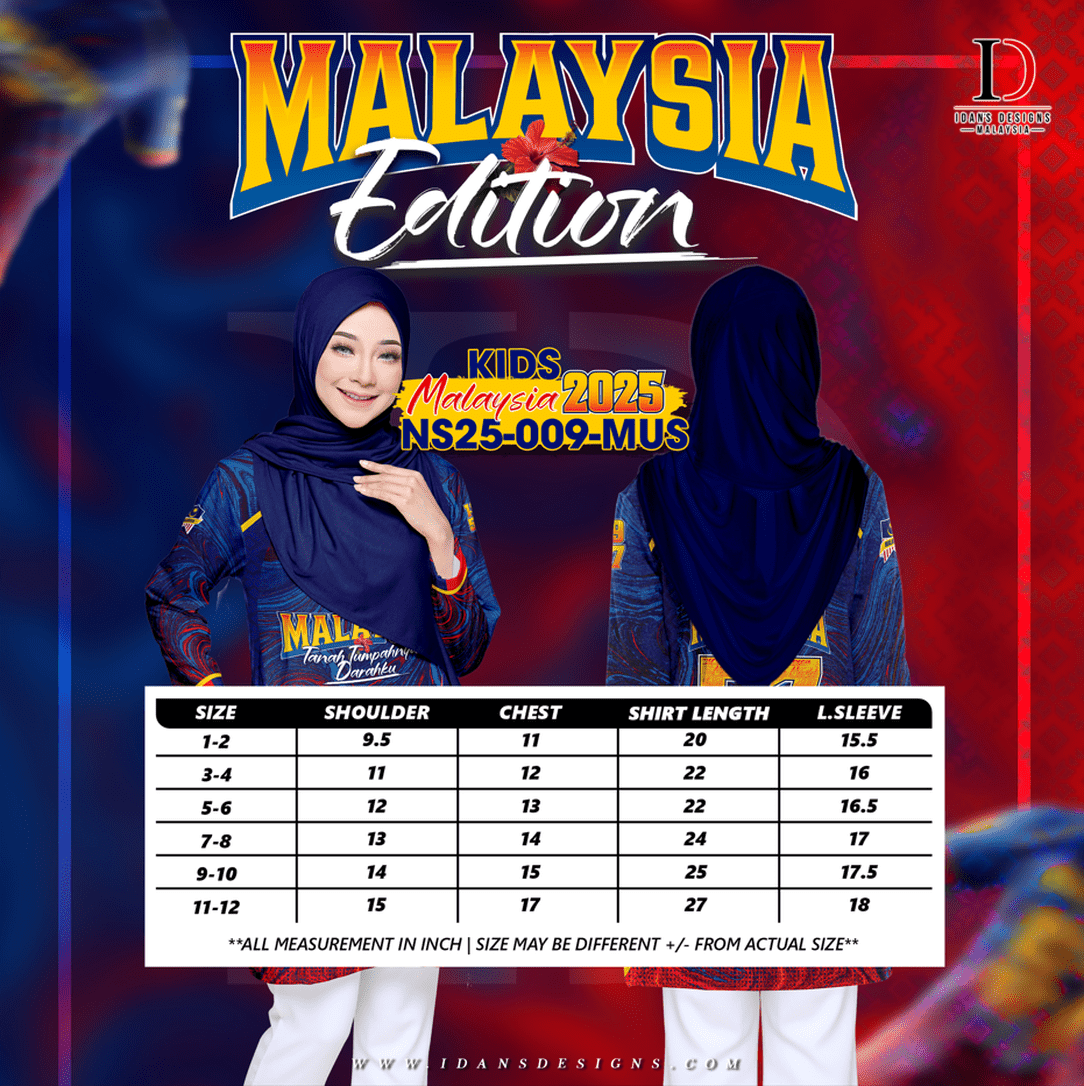 MALAYSIA NS25 - 009 KIDS MUSLIMAH